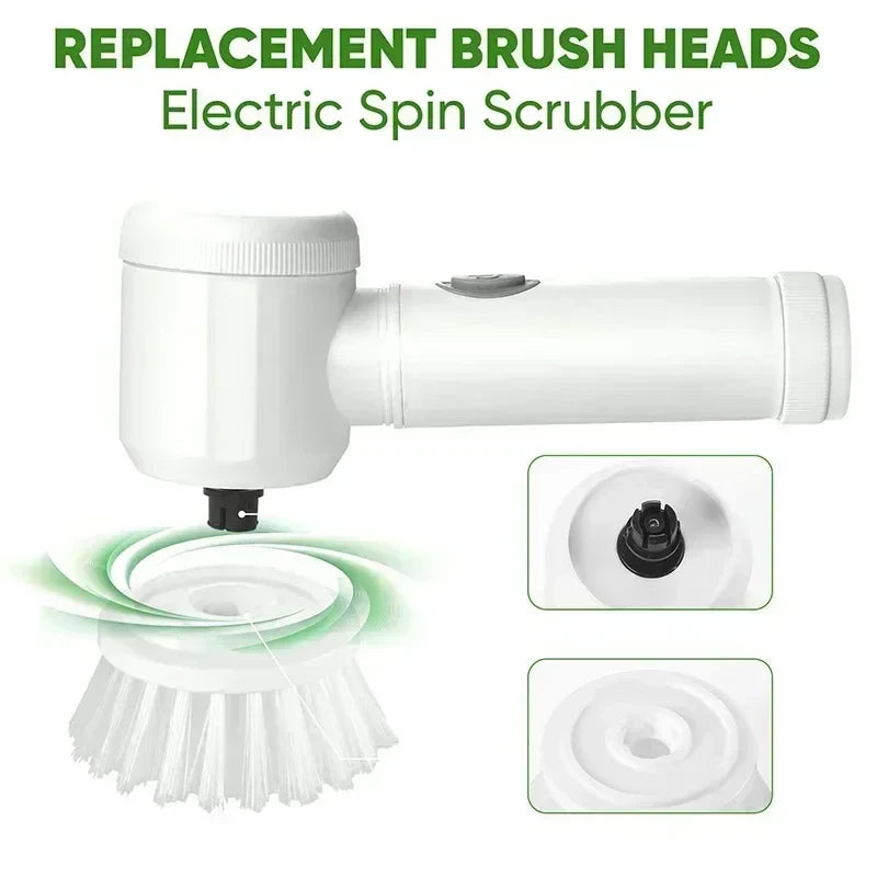 Electric Cordless Spin Scrubber