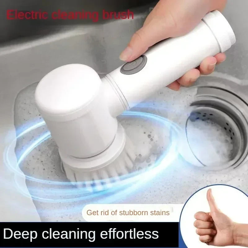 Electric Cordless Spin Scrubber
