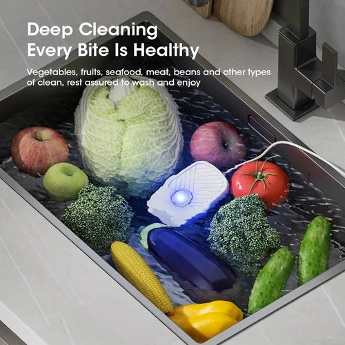 Portable Ultrasonic Fruit Cleaner